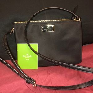 kate spade New York Purse, Black w/ Gold Accents